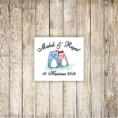 Sevimli Nikah Şekeri Etiketi - 037