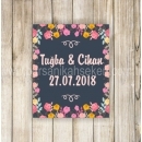 Sade Nikah Şekeri Etiketi - 053