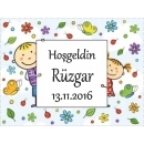 İkiz Bebek şekeri etiketi