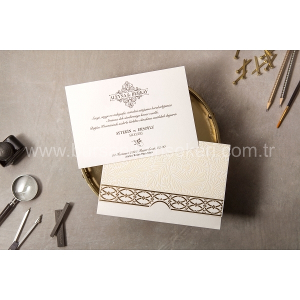 Wedding Davetiye 8378