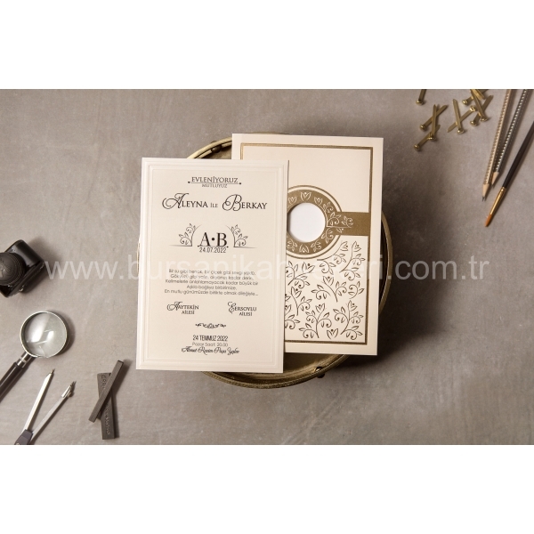 Wedding Davetiye 8390