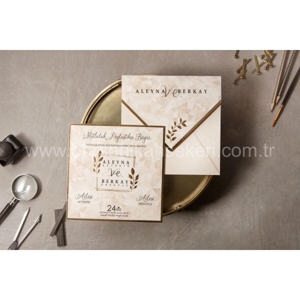 Wedding Davetiye 8391