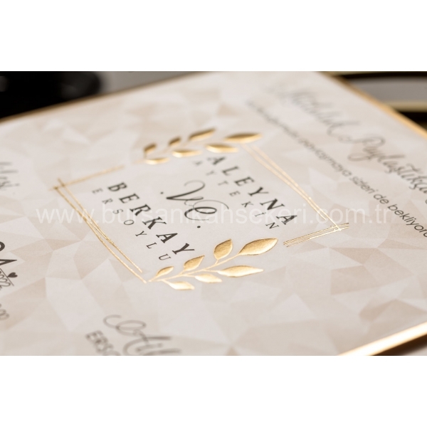 Wedding Davetiye 8391