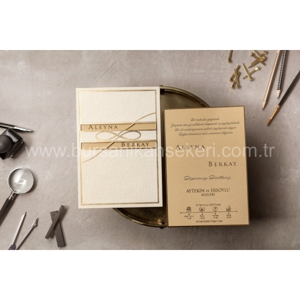 Wedding Davetiye 8412