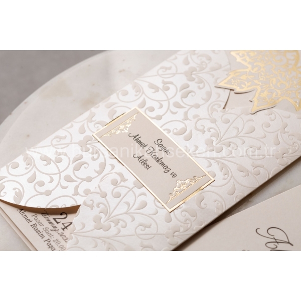Wedding Davetiye 8417