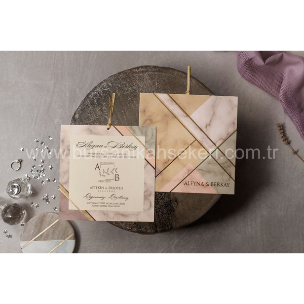 Wedding Davetiye 8421