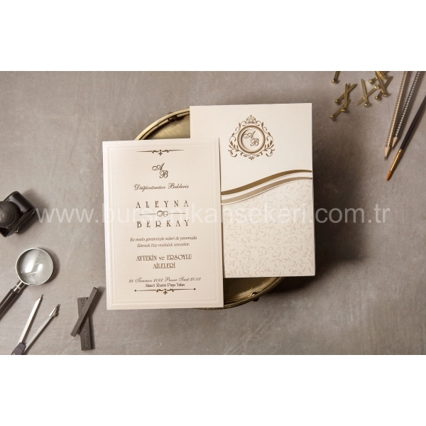 Wedding Davetiye 8423