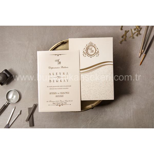 Wedding Davetiye 8423
