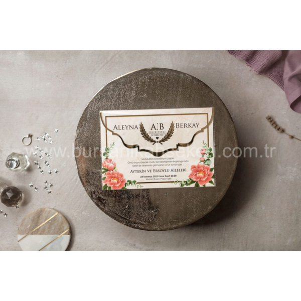 Wedding Davetiye 8431