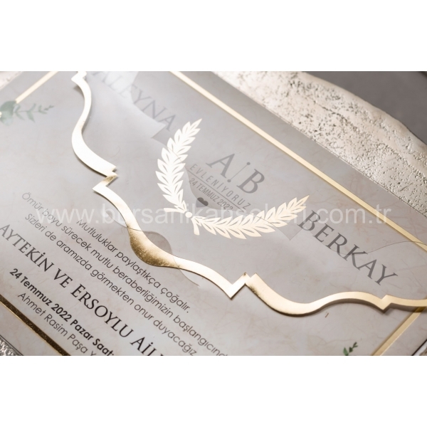Wedding Davetiye 8431