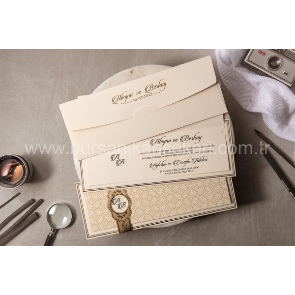 Wedding Davetiye 8433