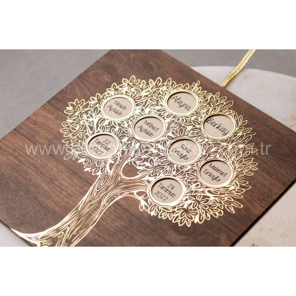 Wedding Davetiye 8437