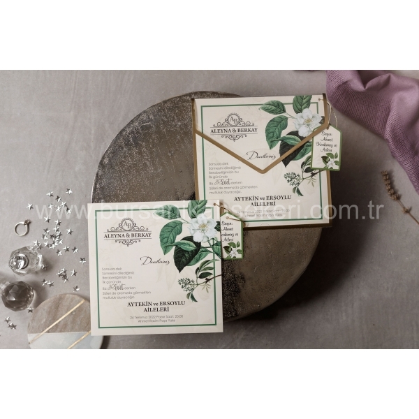 Wedding Davetiye 8440