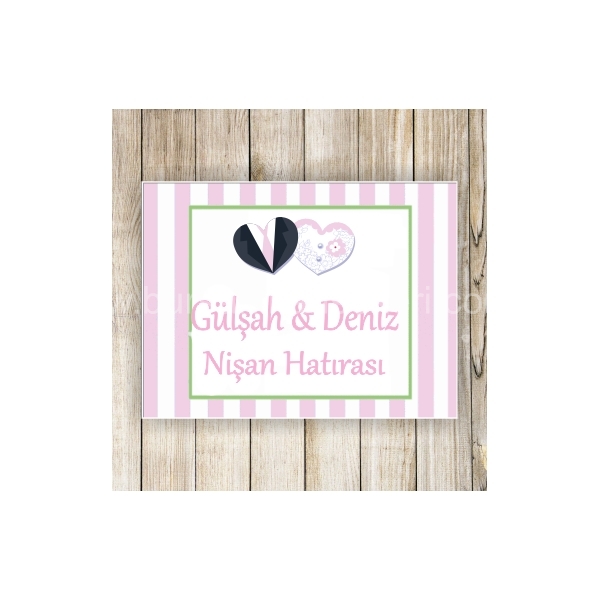 Nikah Şekeri Etiket Baskısı - 065
