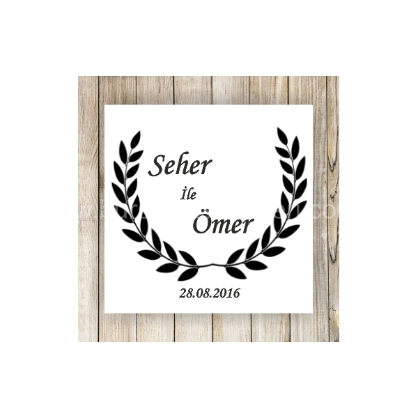 Şeker Etiket Baskısı - 066