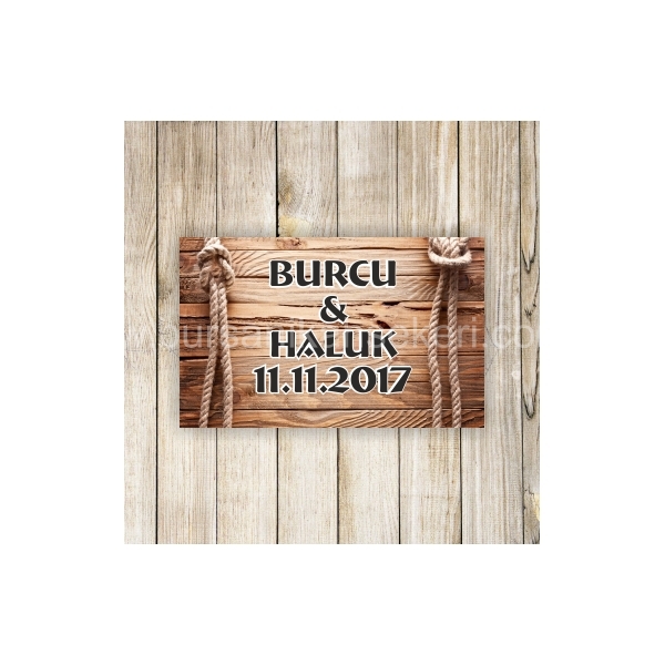 Çanakkale Nikah Şekeri Etiketi - 077