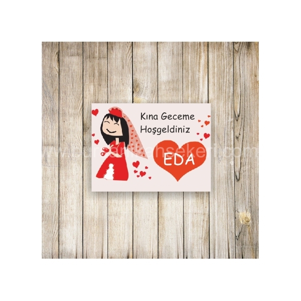 Kına Etiketi - 096