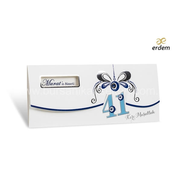 Erdem Sünnet Davetiyesi 80972