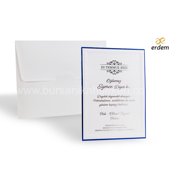 Erdem Sünnet Davetiyesi 80972