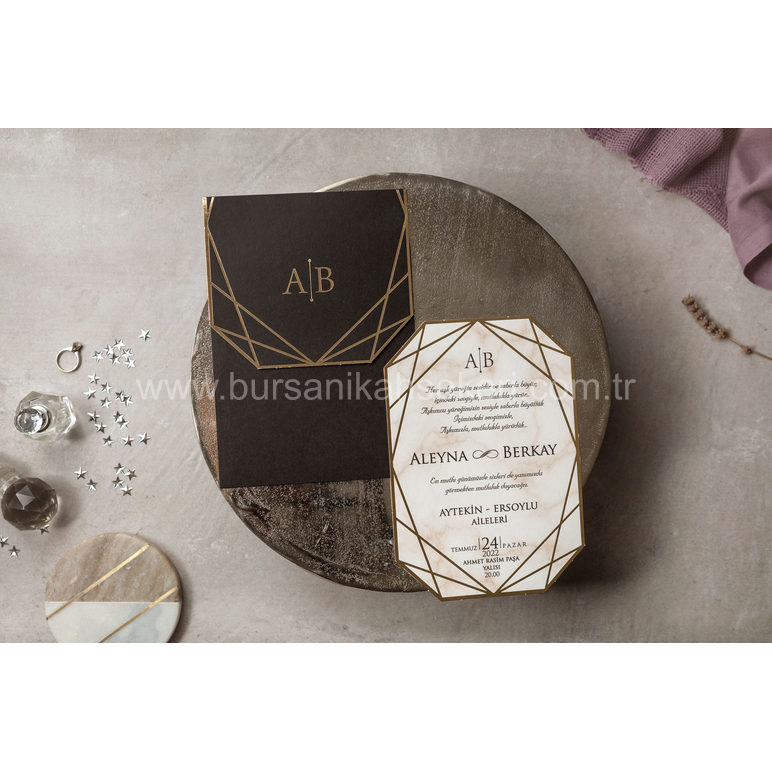 Wedding Davetiye 8387