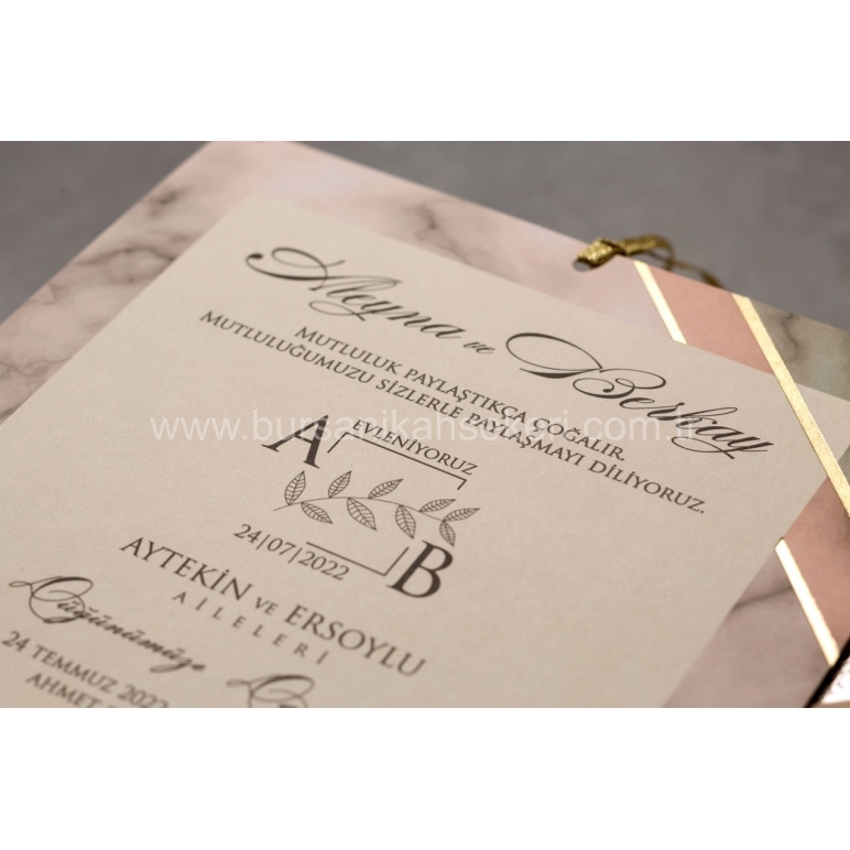 Wedding Davetiye 8421