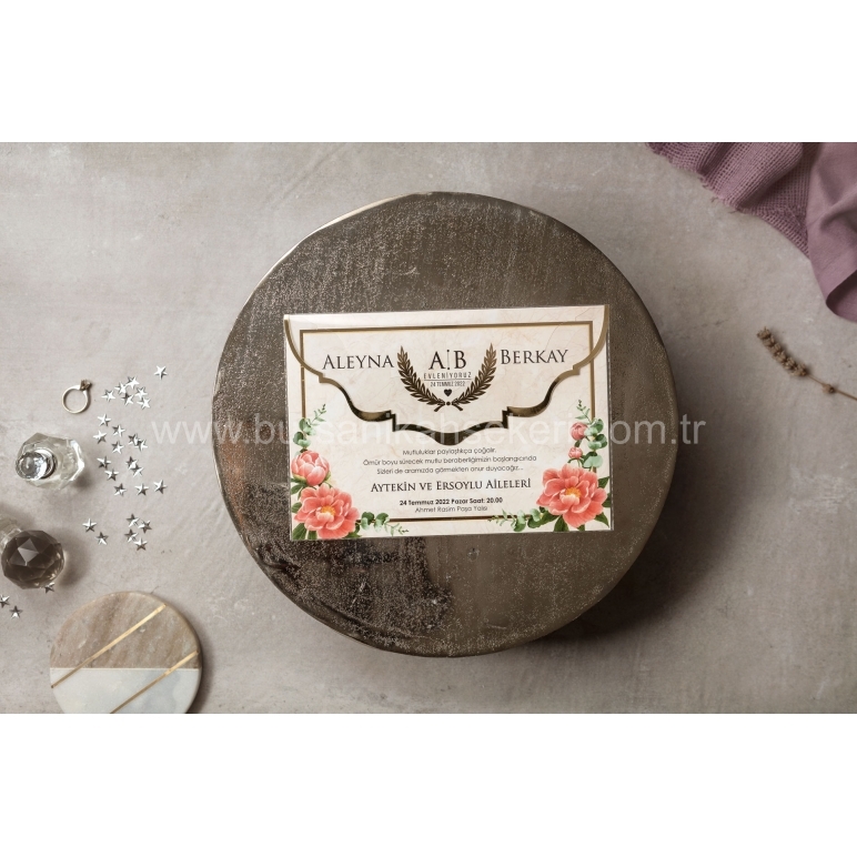 Wedding Davetiye 8431