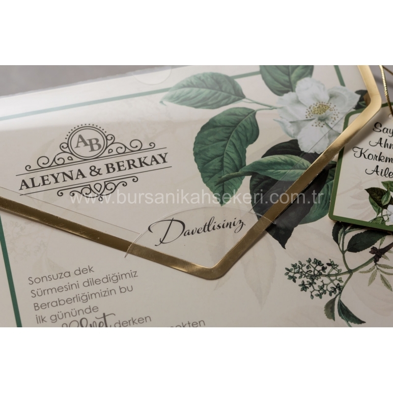 Wedding Davetiye 8440