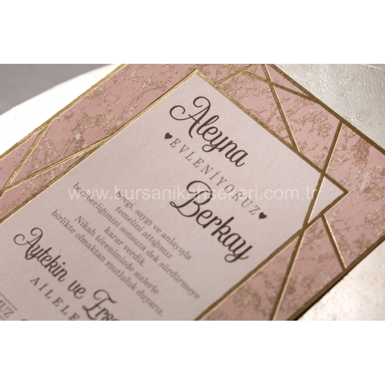 Wedding Davetiye 8441