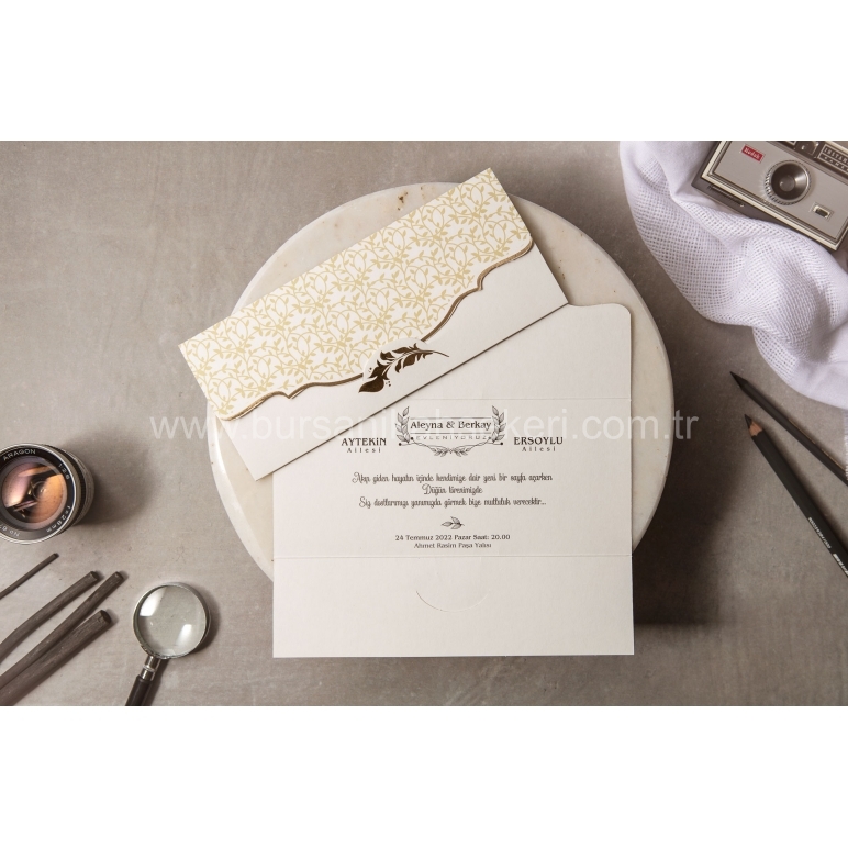 Wedding Davetiye 8452
