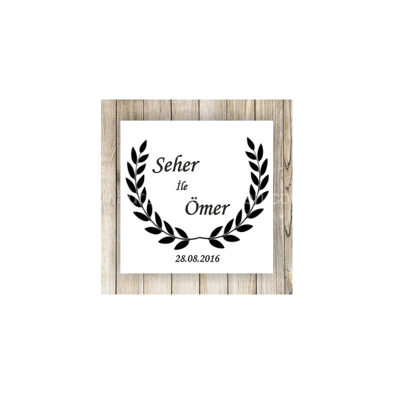 Şeker Etiket Baskısı - 066