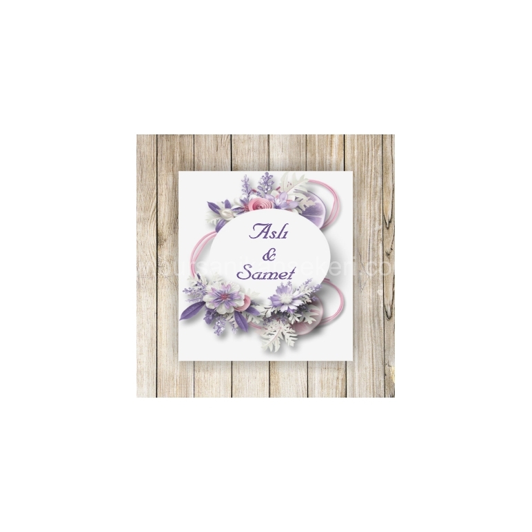 Eskişehir Nikah Şekeri Etiketi - 071